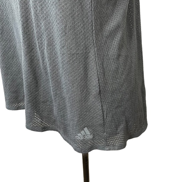 Adidas Keyhole Back Athletic Tank Hi low Lightweight Cover - Picture 9 of 11